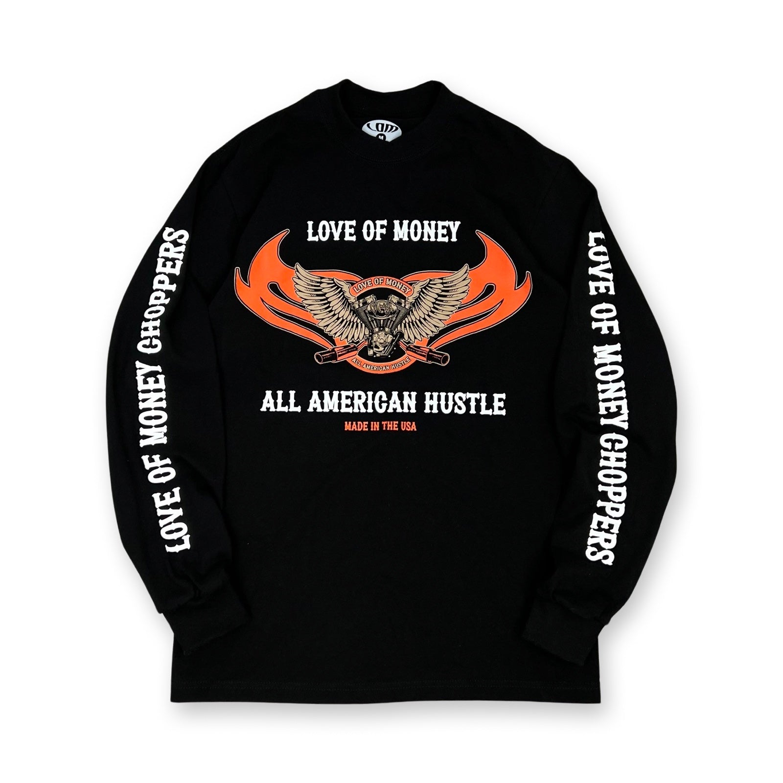 Love of Money LS Tee in black