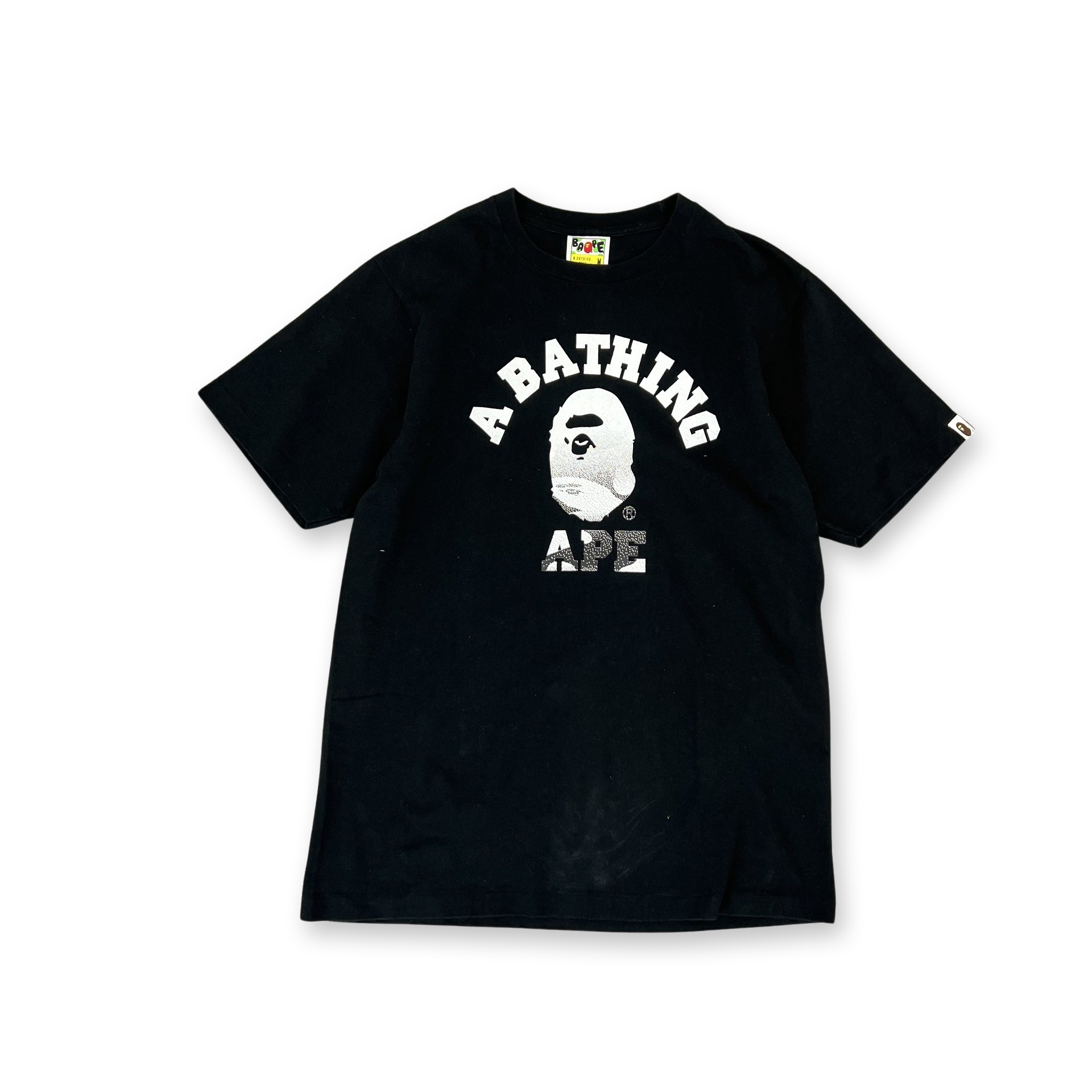 BAPE College T-Shirt in black