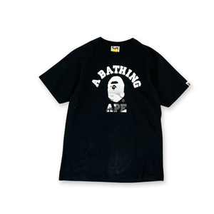 BAPE College T-Shirt in black