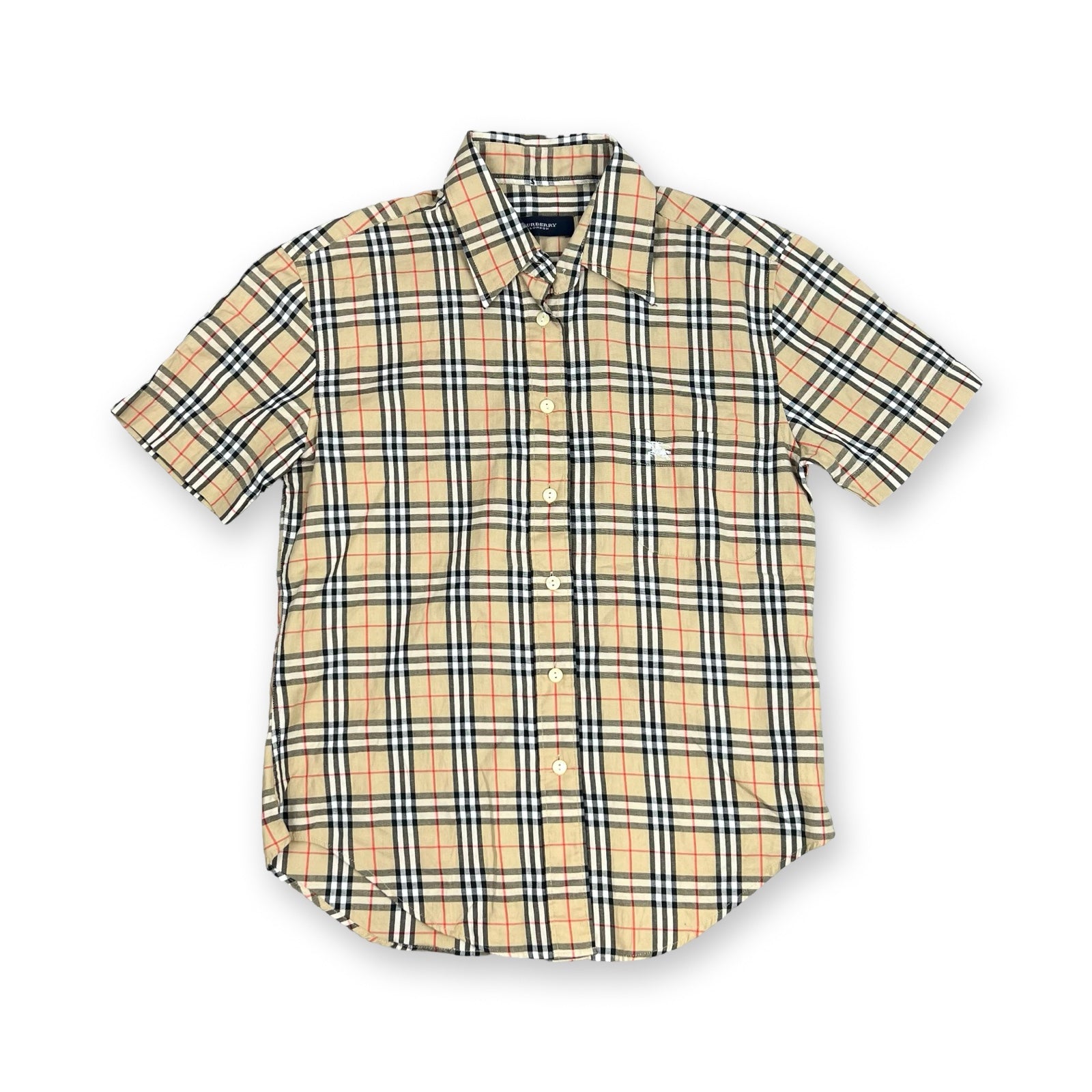 Vintage Burberry Nova Check T-Shirt in beige