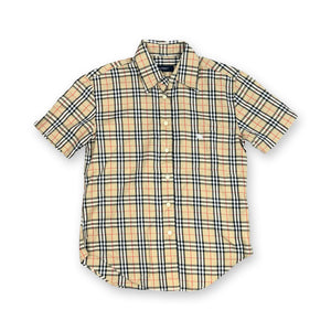 Vintage Burberry Nova Check T-Shirt in beige