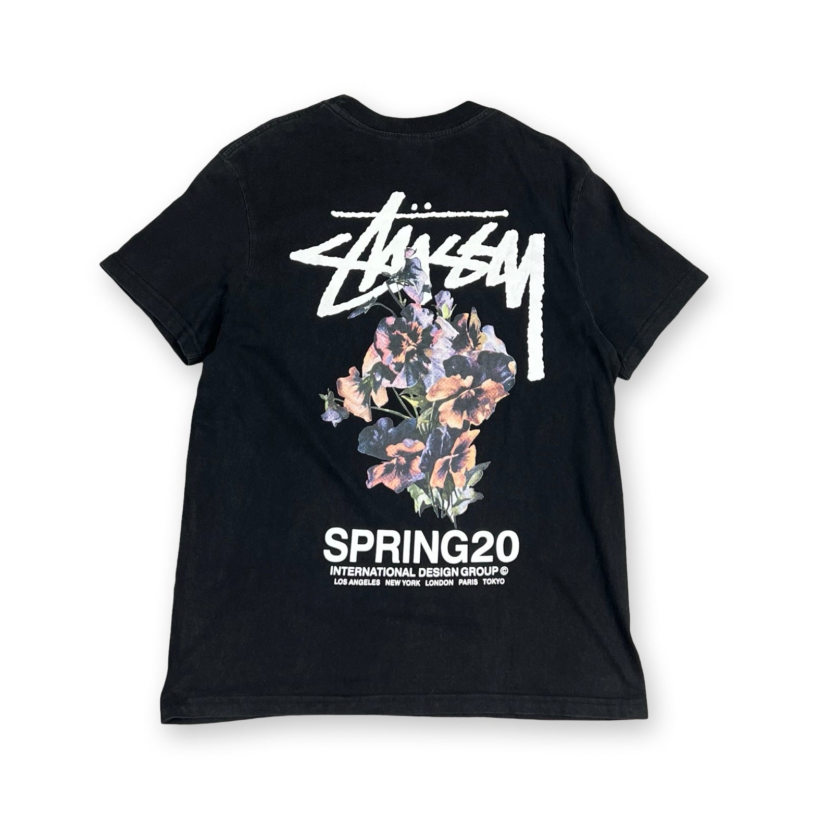 Vintage Stussy T-Shirt in black