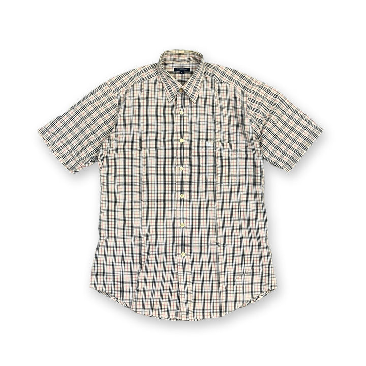 Vintage Burberry Nova Check T-Shirt in beige