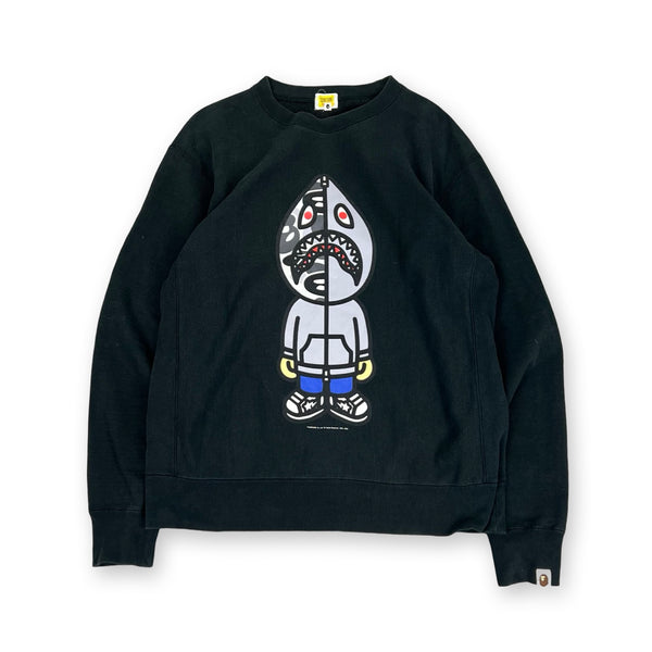 Vintage BAPE x Teriyaki Source Sweatshirt in black