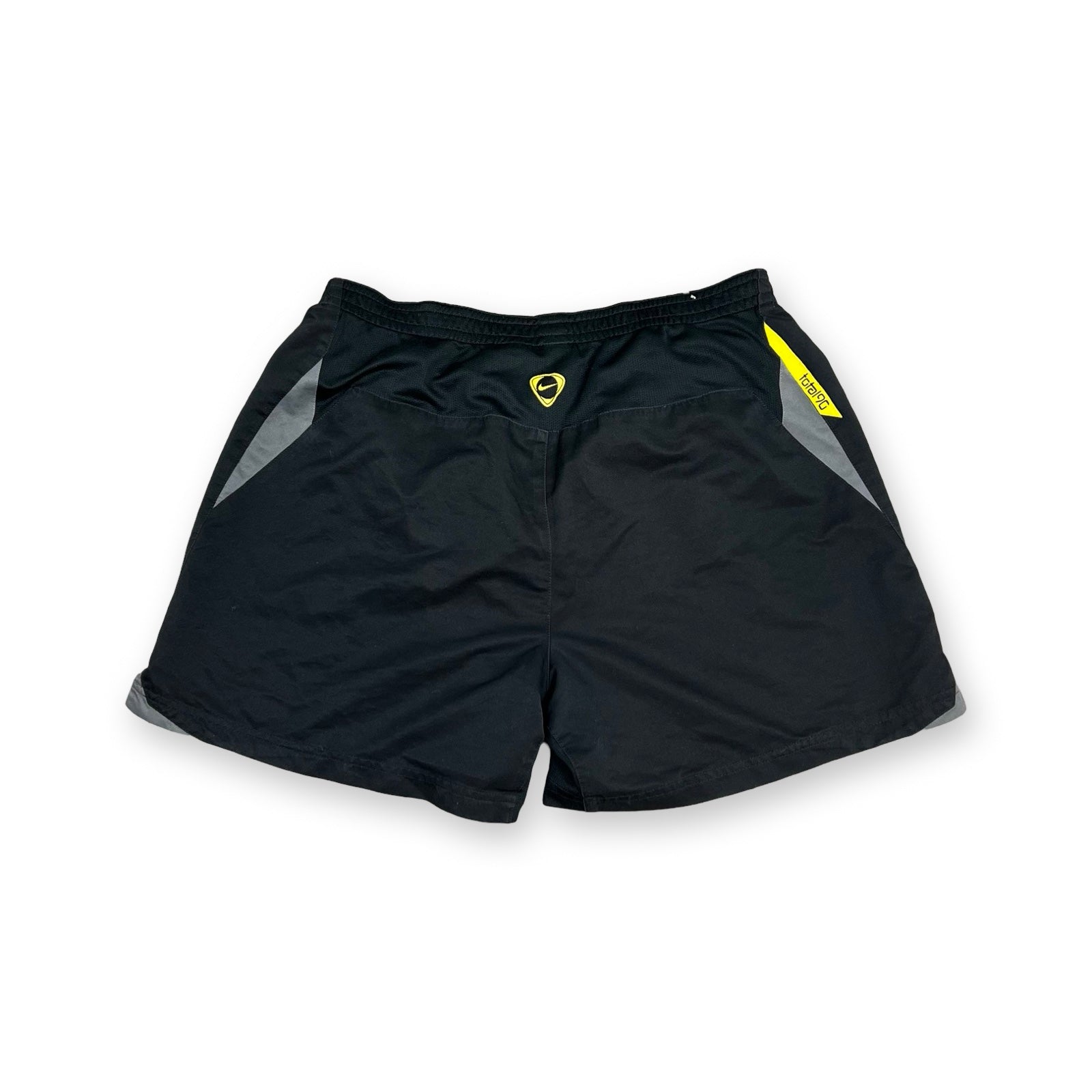 Vintage Nike Total 90 Shorts in black