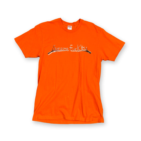 Supreme F*ck You T-Shirt in orange