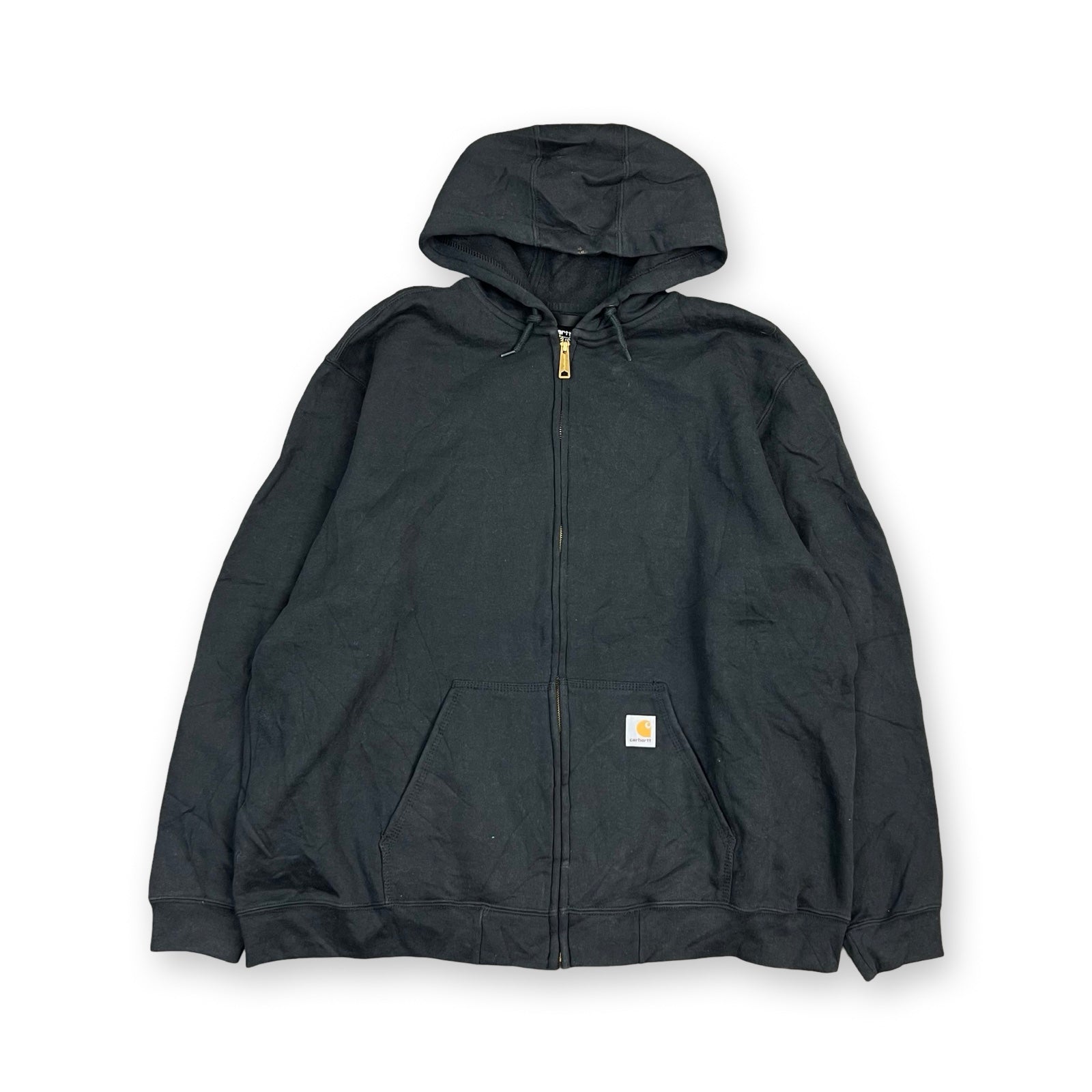 Vintage Carhartt Full Zip Hoodie in black