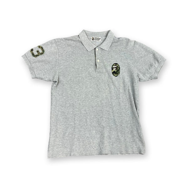 BAPE Polo T-shirt in grey