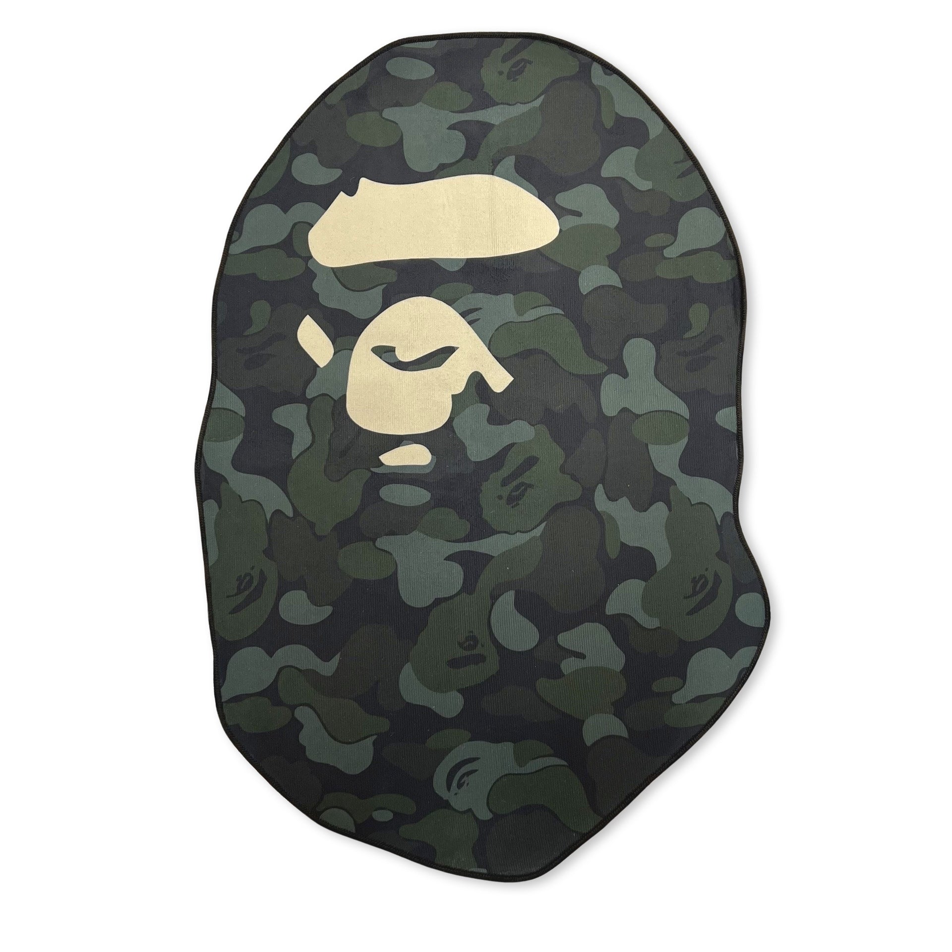 Bape Green Camo Mat