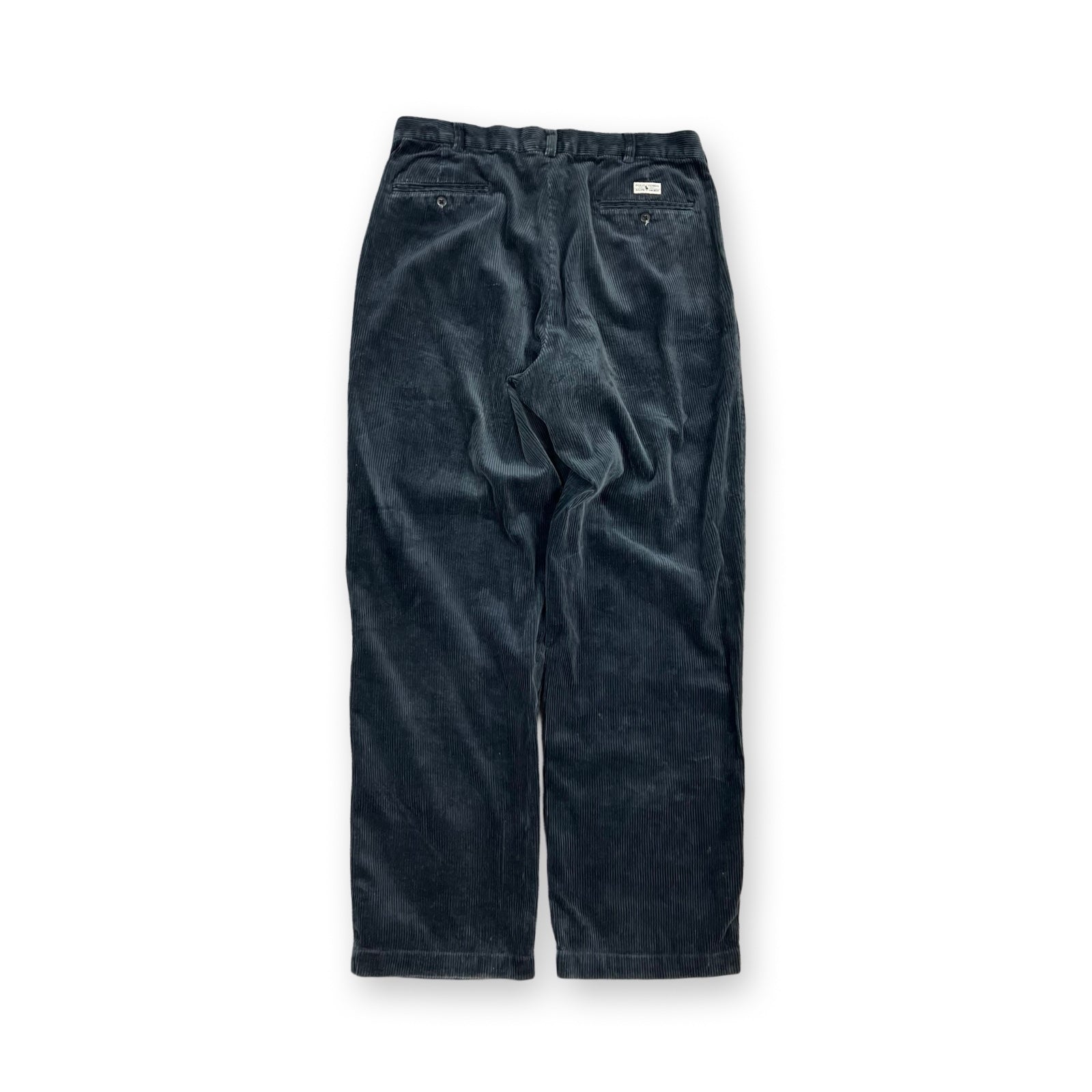 Vintage Ralph Lauren Polo Corduroy Trousers in navy blue