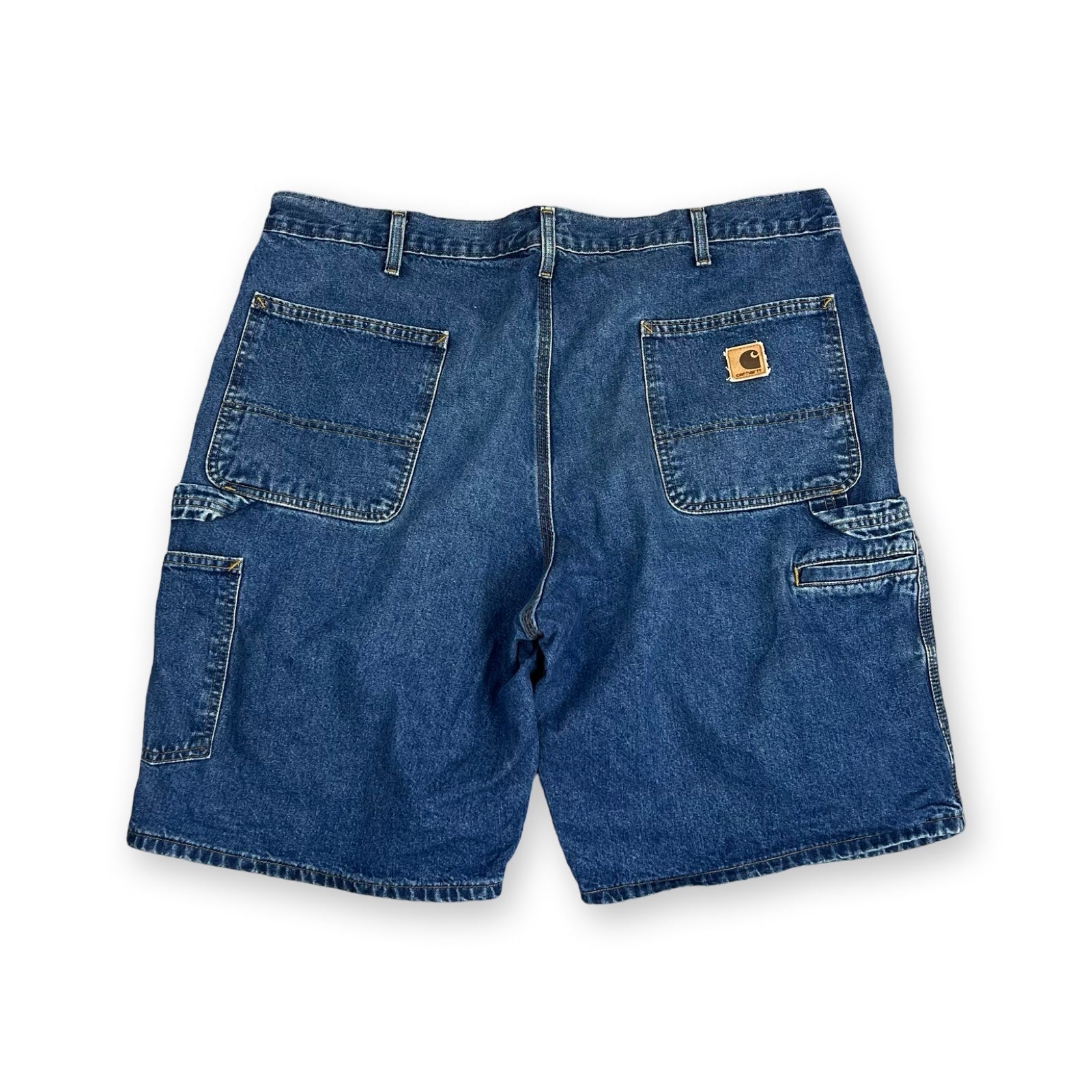 Vintage Carhartt Denim Shorts in blue