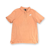 Vintage Nike Polo T-Shirt in peach