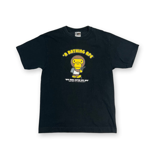 Vintage BAPE x Baby Milo T-Shirt in black