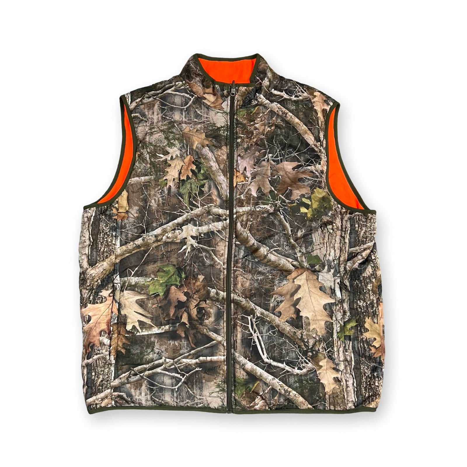 Vintage Real Tree Reversible Gilet Jacket