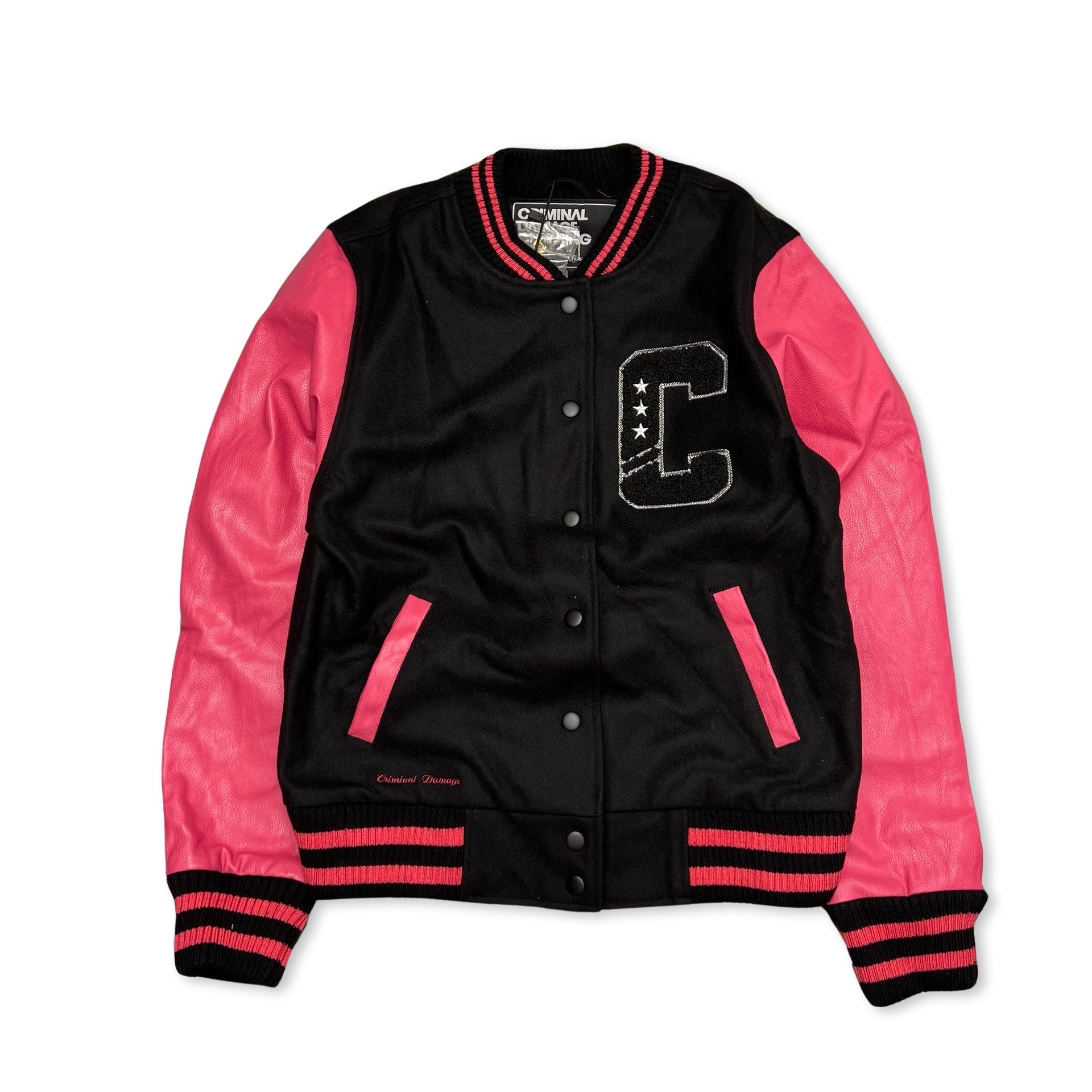 Criminal Damage Varsity Jacket