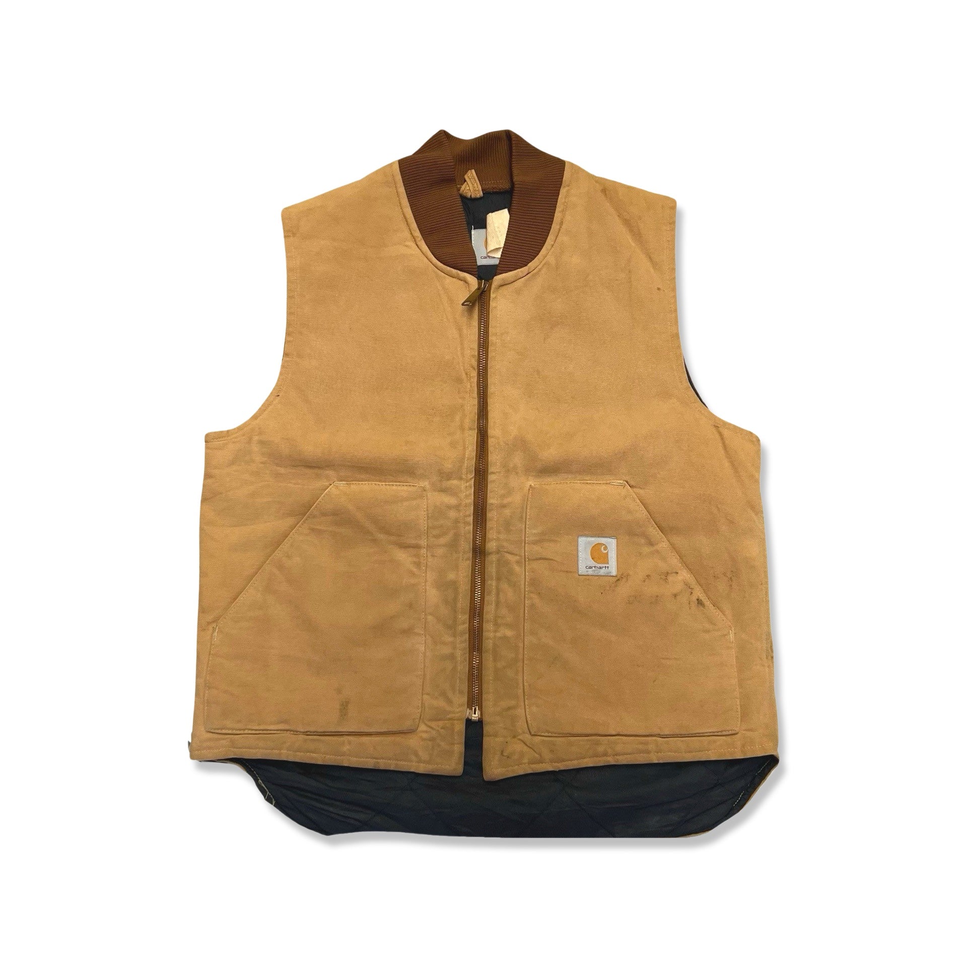 Vintage Carhartt Gilet Jacket in tan