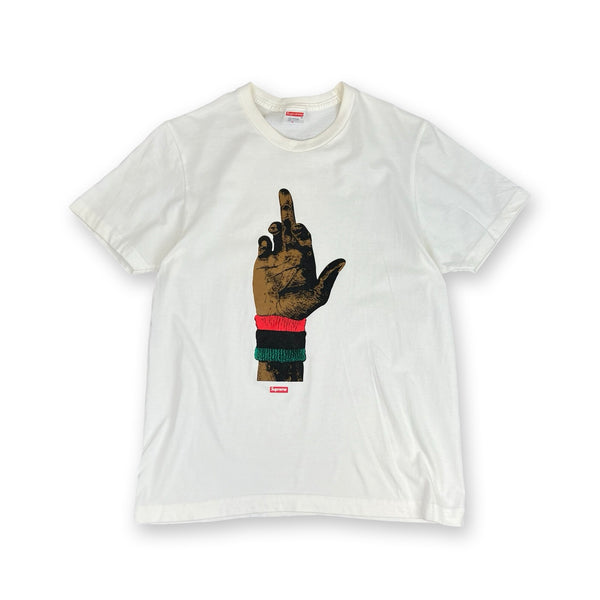 Supreme dead prez RGB T-Shirt in white