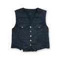 Vintage Moschino Waistcoat in navy blue
