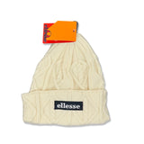 Ellesse Daphne beanie hat in off white