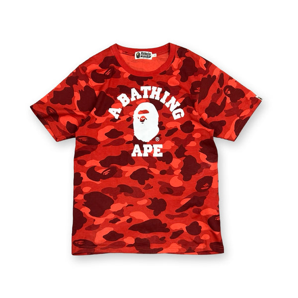 Vintage BAPE T-Shirt in red