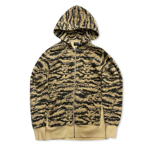 Vintage Stussy Hoodie in yellow camo