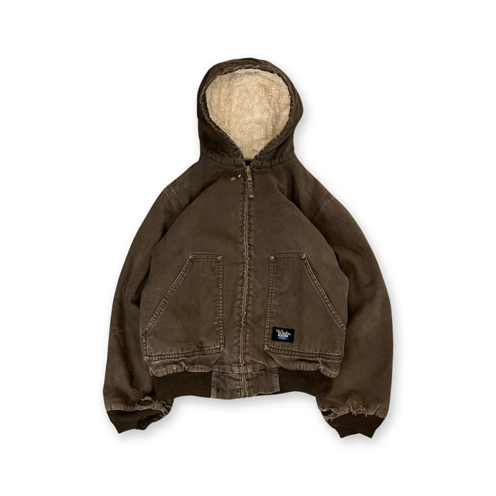 Youth Vintage Walls Workwear Jacket in brown