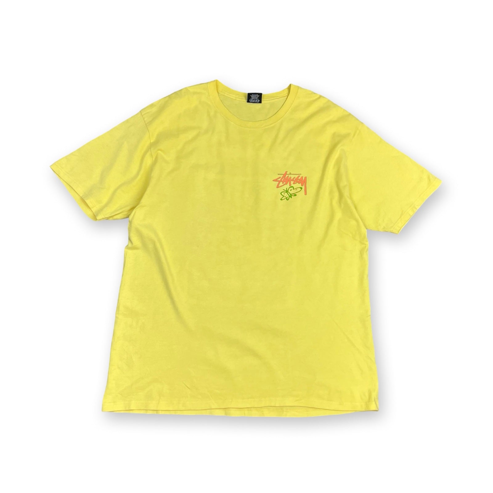 Vintage Stussy T-Shirt in yellow