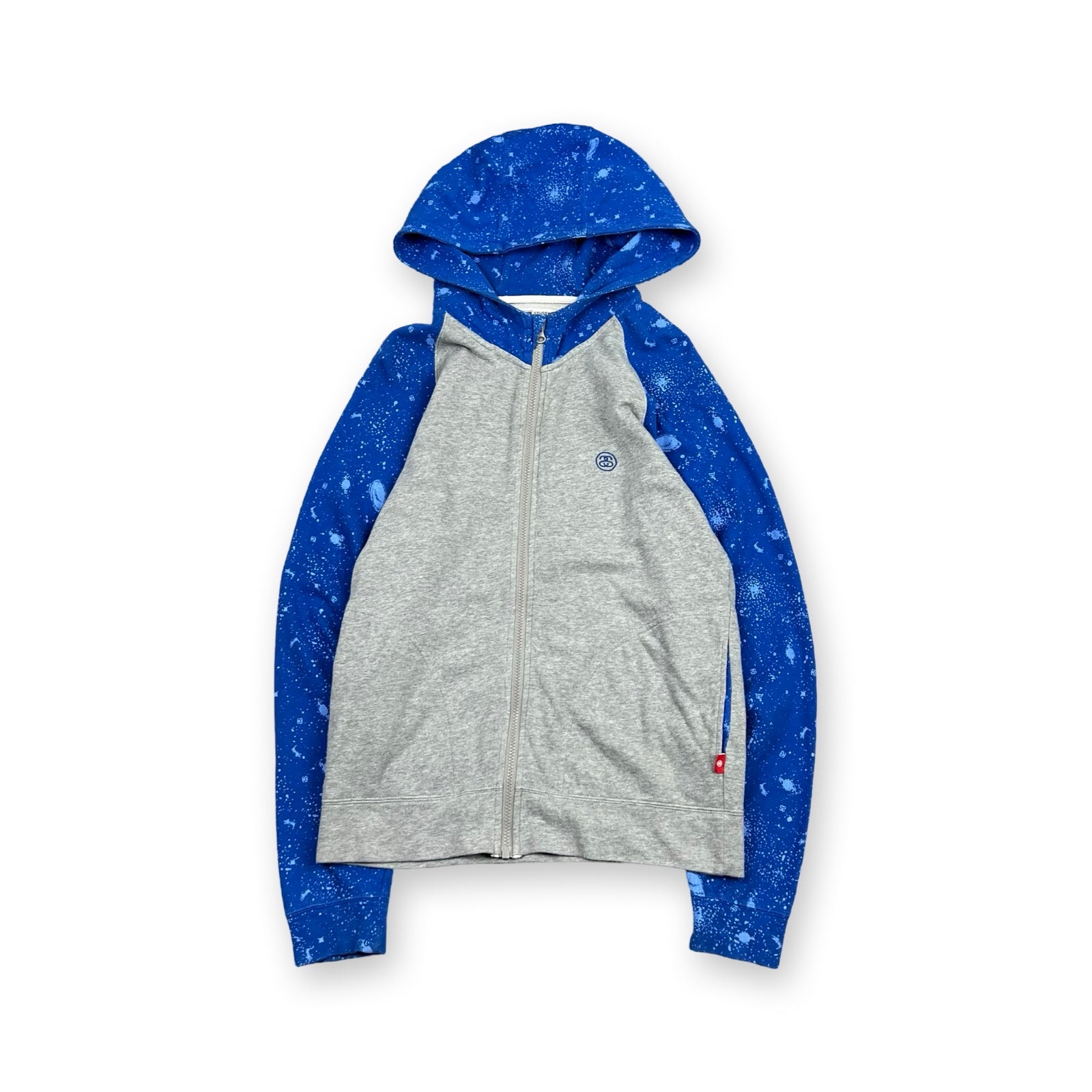 Vintage Stussy Hoodie in grey