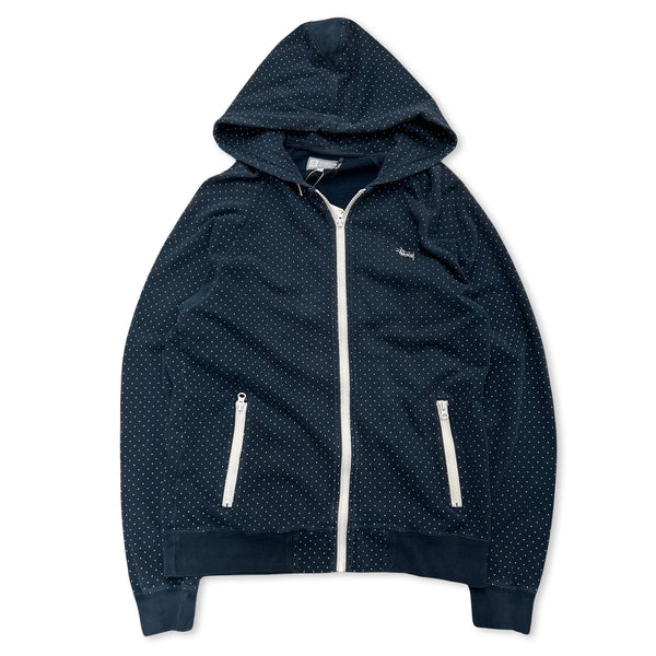 Vintage Stussy Hoodie in navy blue