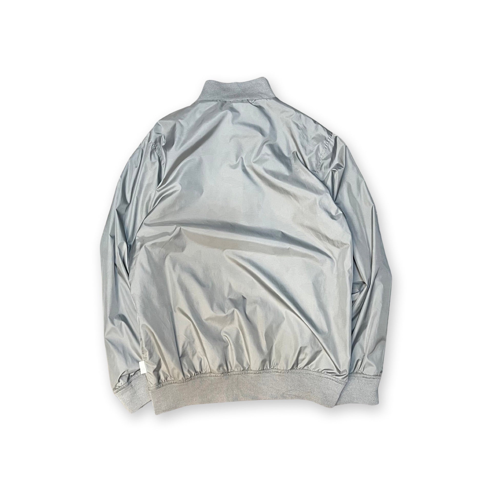 Vintage Stussy Track Jacket in silver
