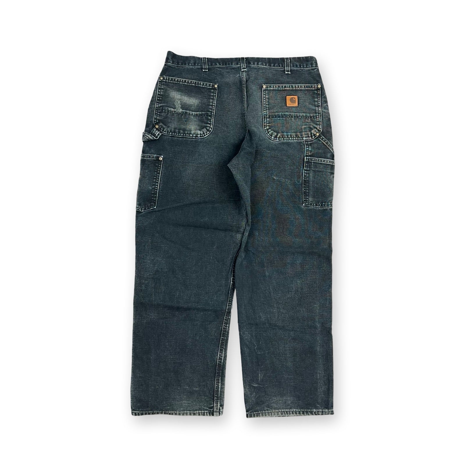 Vintage Carhartt Double Knee Jeans in black