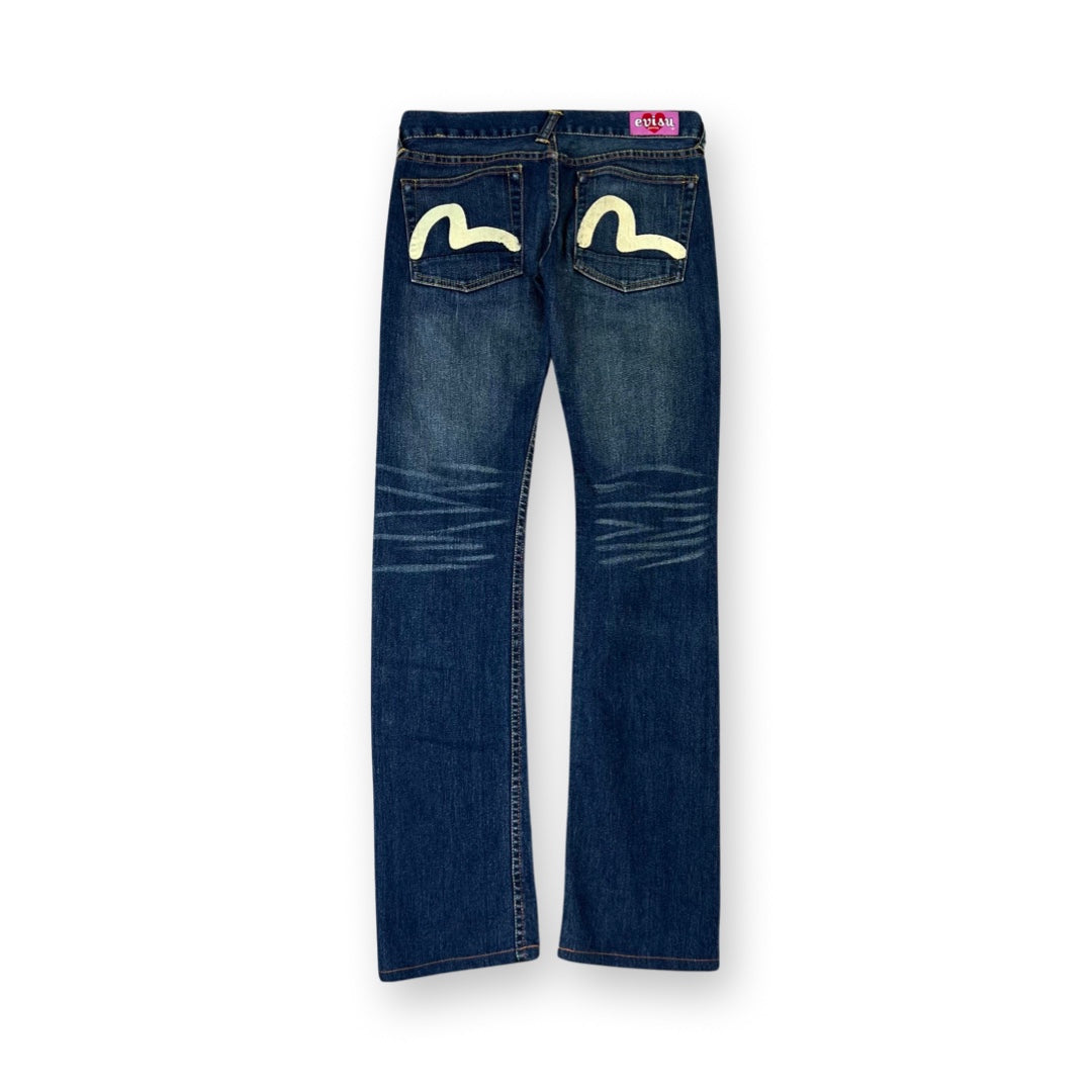 Womens Vintage Evisu Jeans in blue