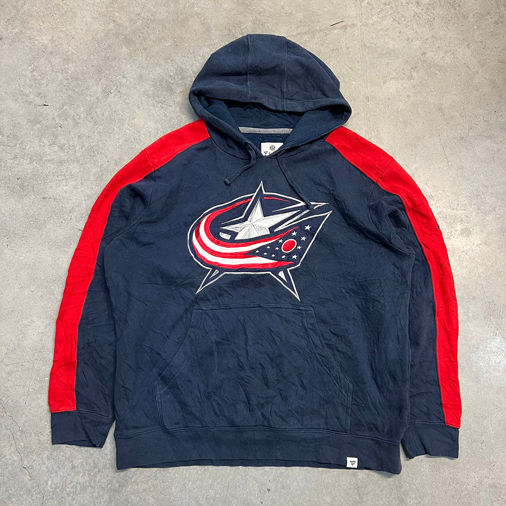 vintage blue jackets hoodie