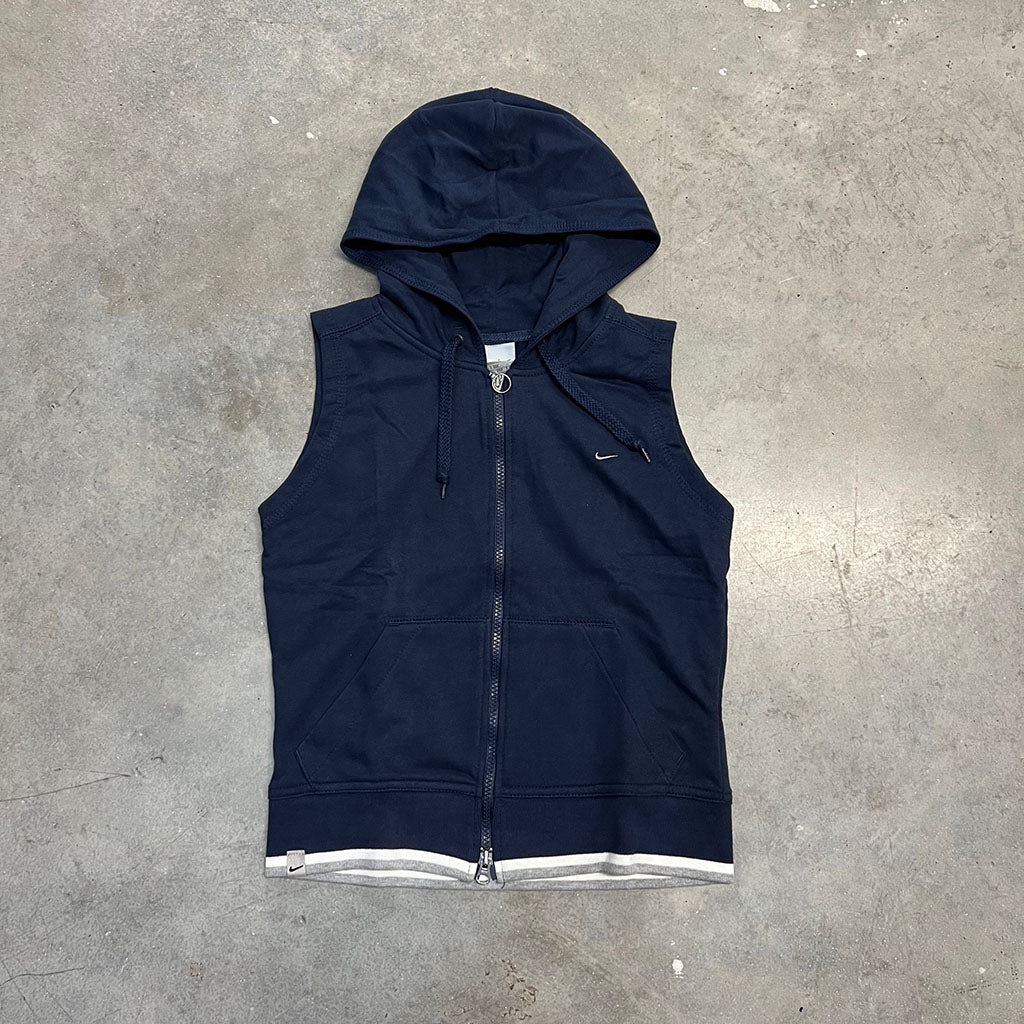 vintage nike gilet hoodie womens