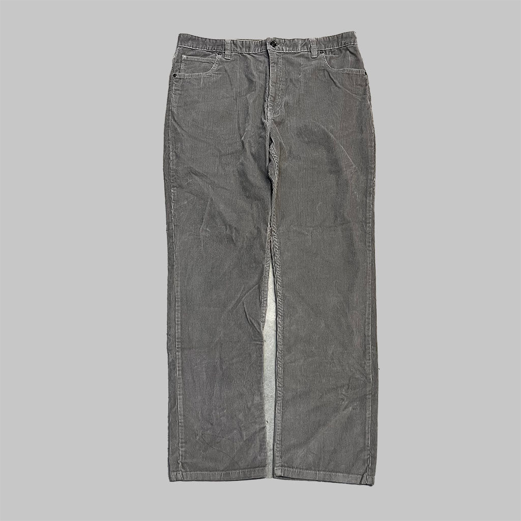 deadstock nike corduroy trousers grey