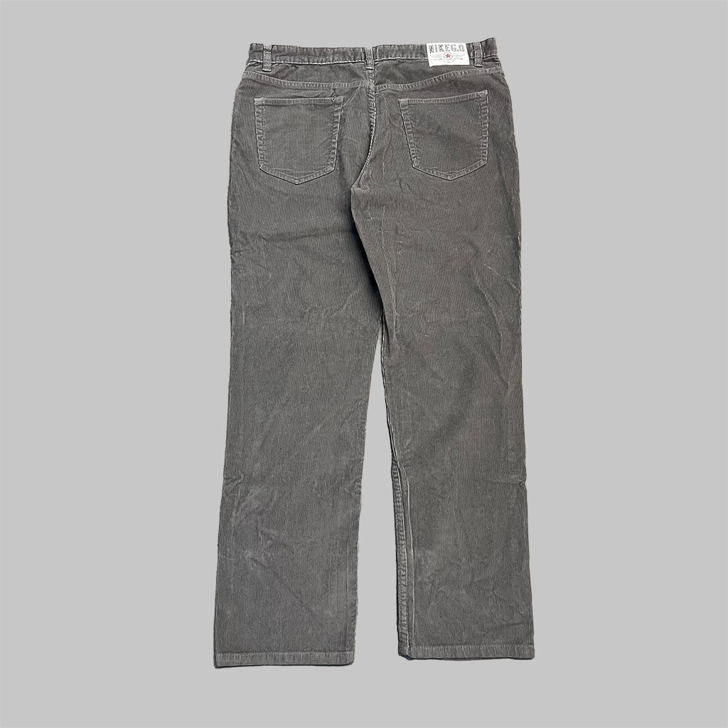 Vintage Nike Corduroy Trousers in Grey
