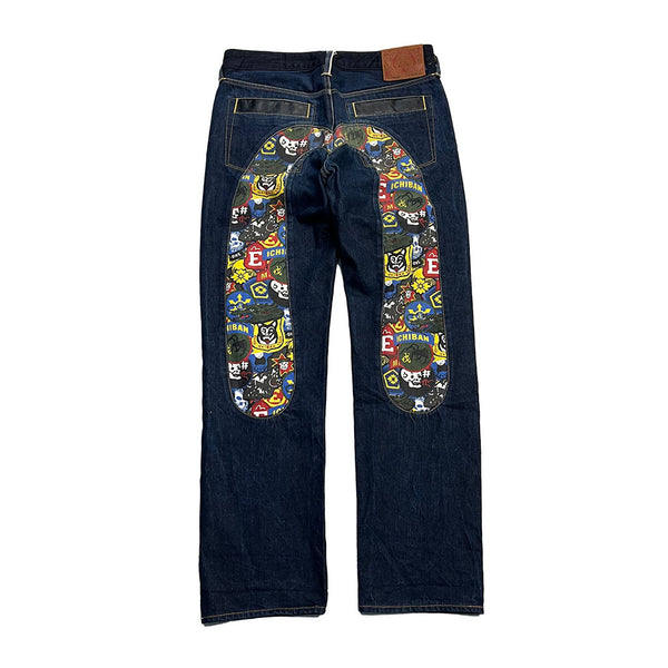 vintage evisu daicock jeans