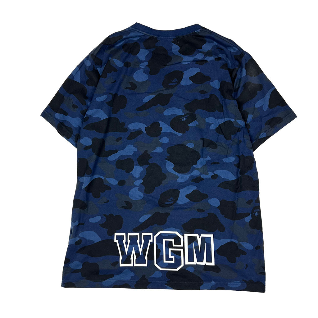 BAPE Blue Camo Shark T-shirt