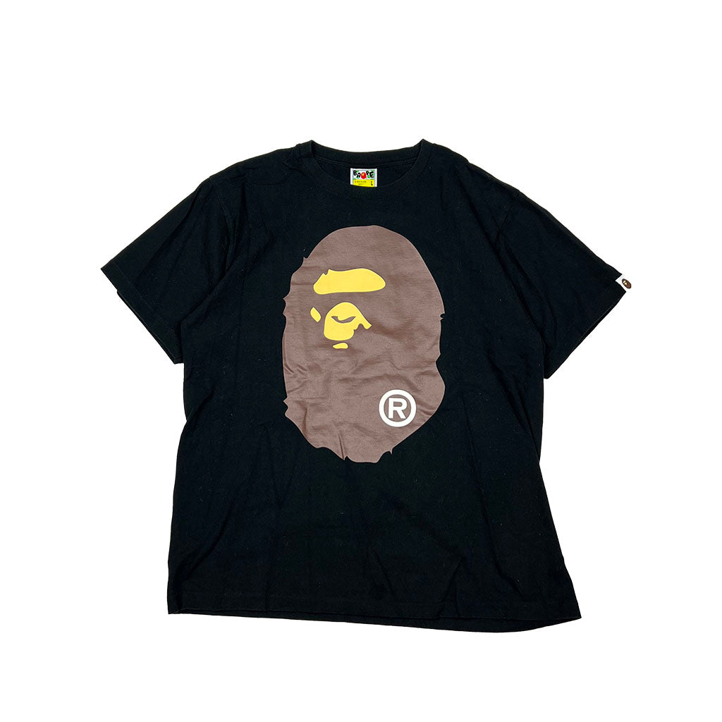 bape tshirt black mens