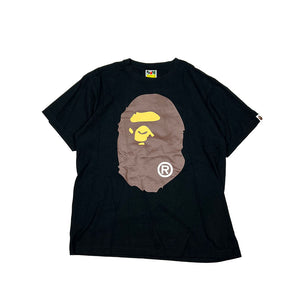 bape tshirt black mens