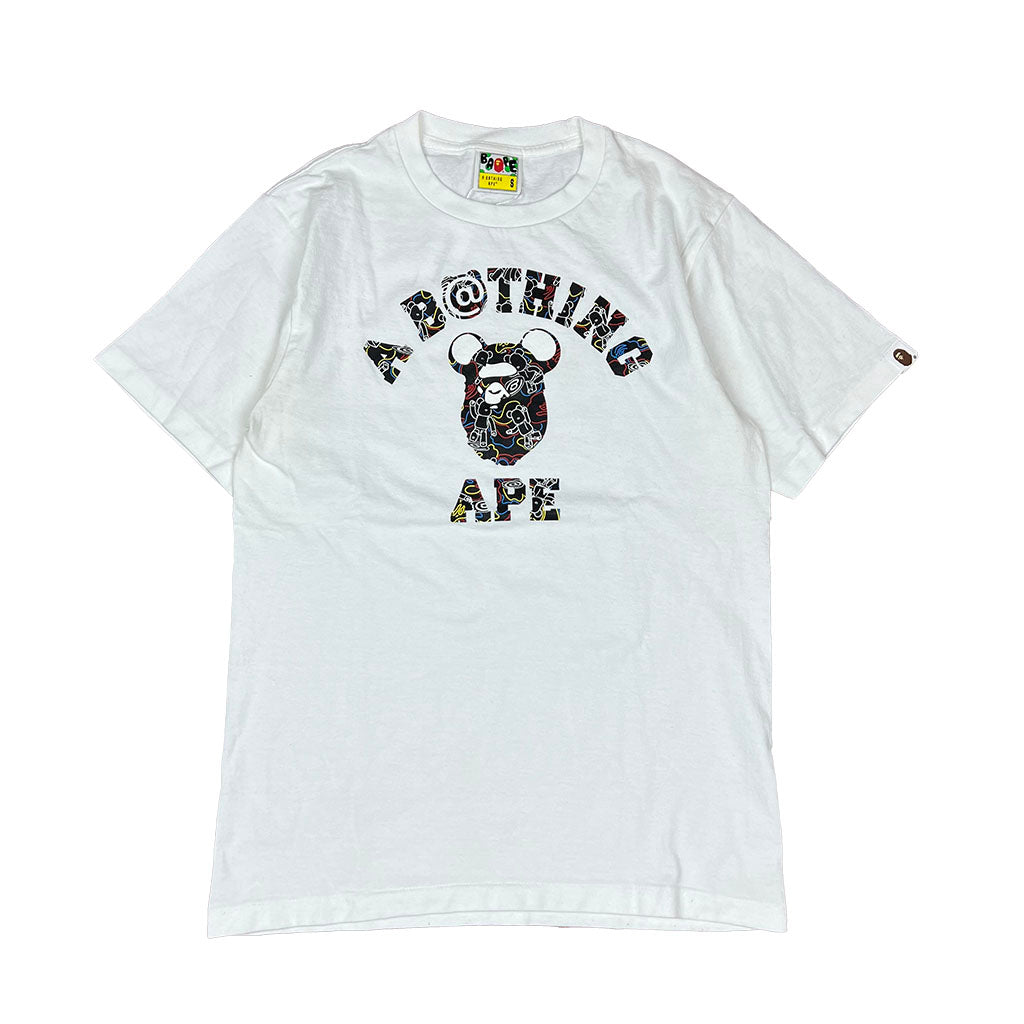 bape tshirt white