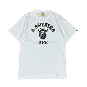 bape tshirt white