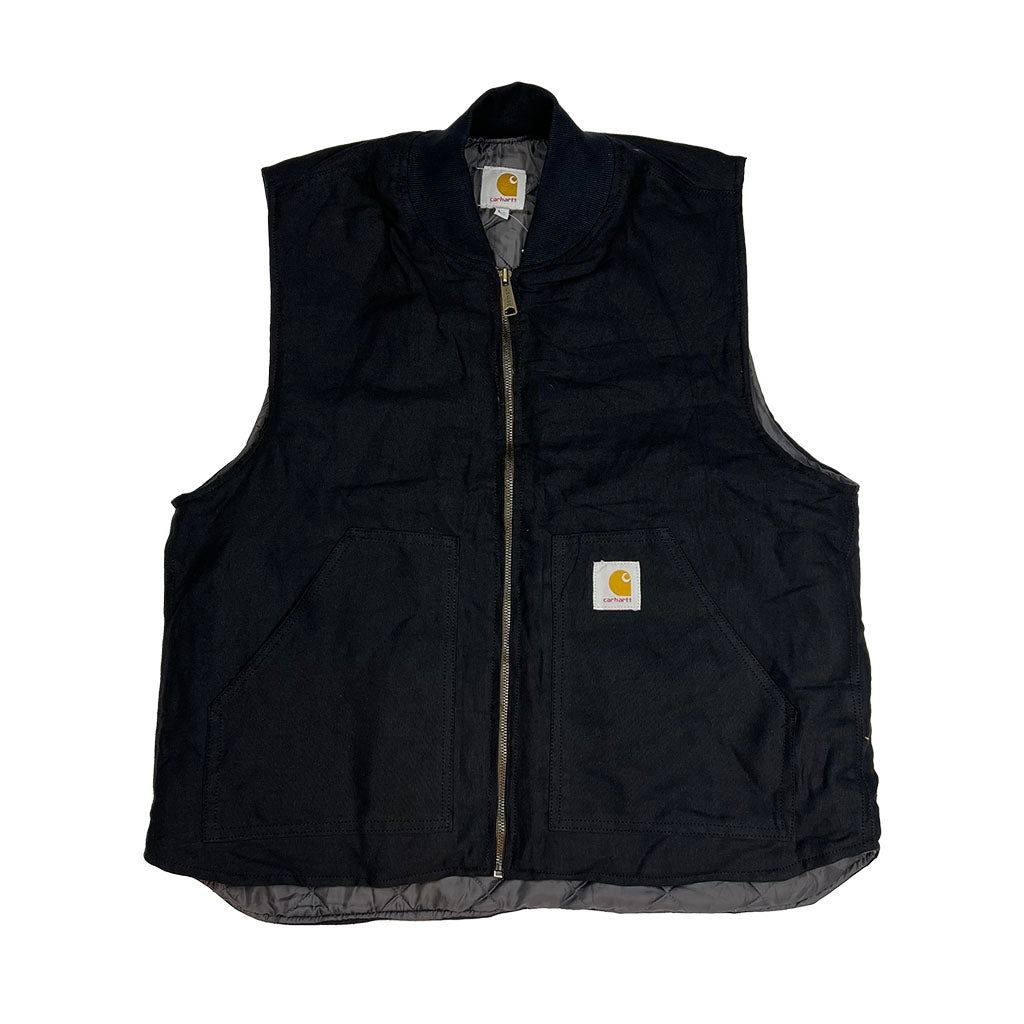 vintage carhartt gilet reworked