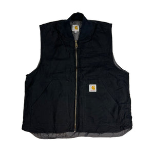 vintage carhartt gilet reworked