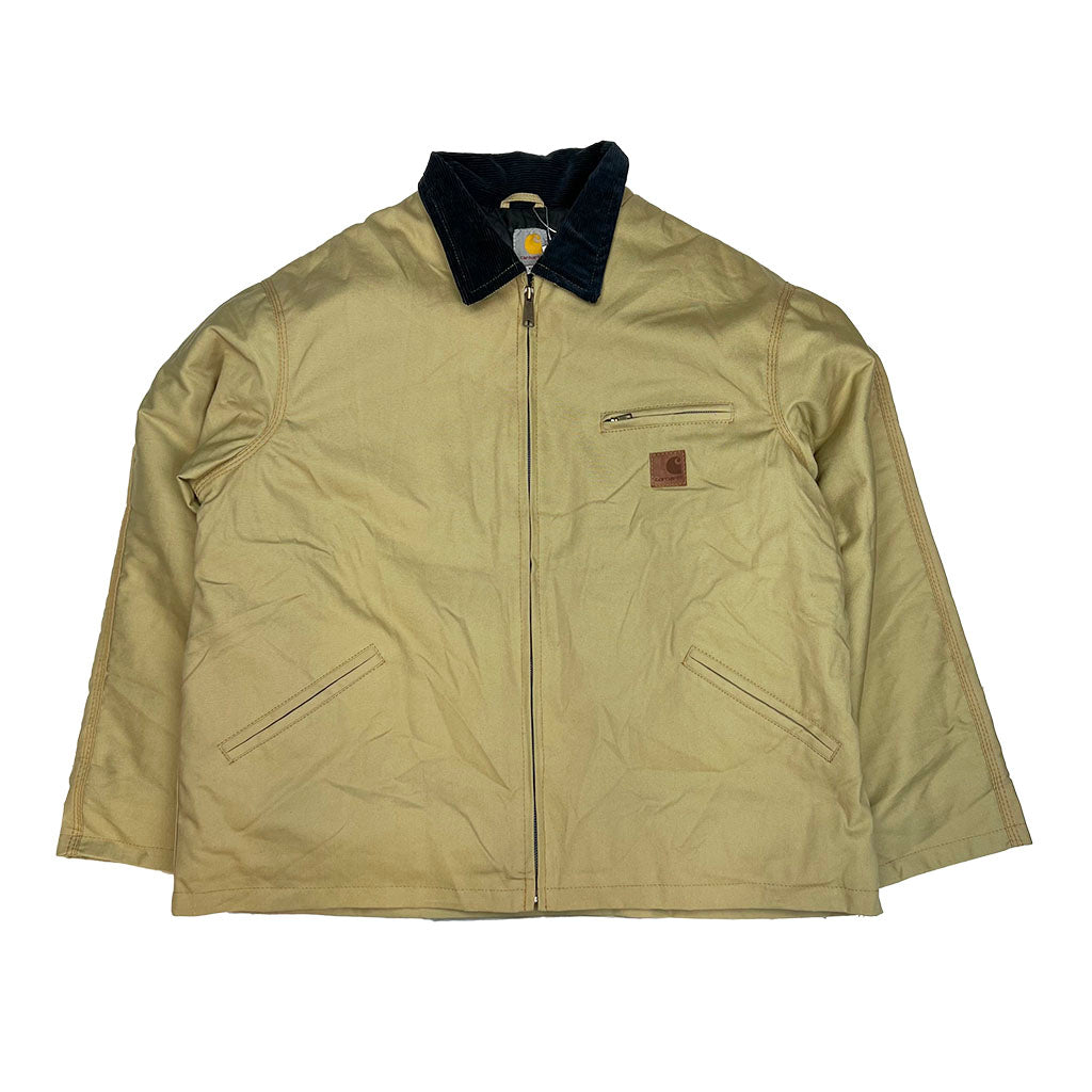 vintage carhartt detroit jacket reworked