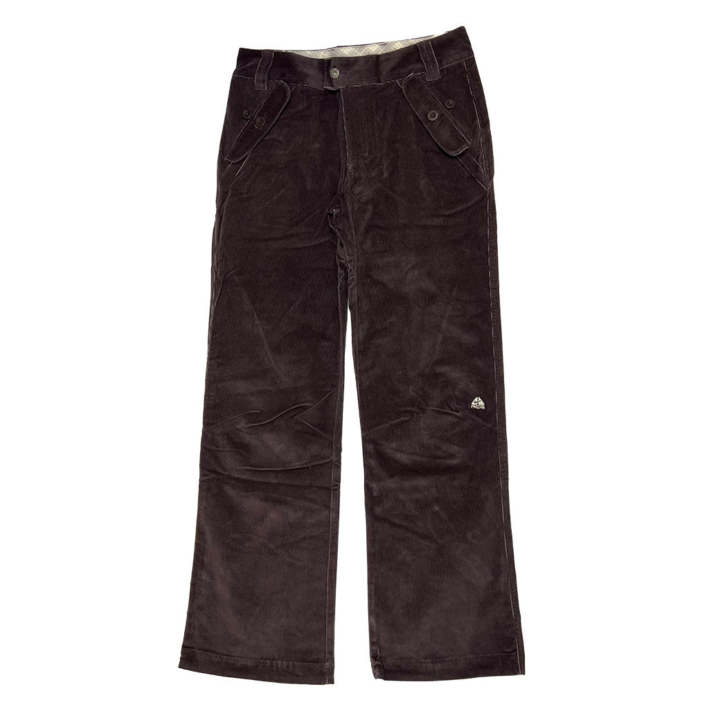 Deadstock nike acg corduroy trousers womens vintage