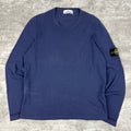 Stone Island SS15 Crew Neck Knit Jumper - Navy Blue