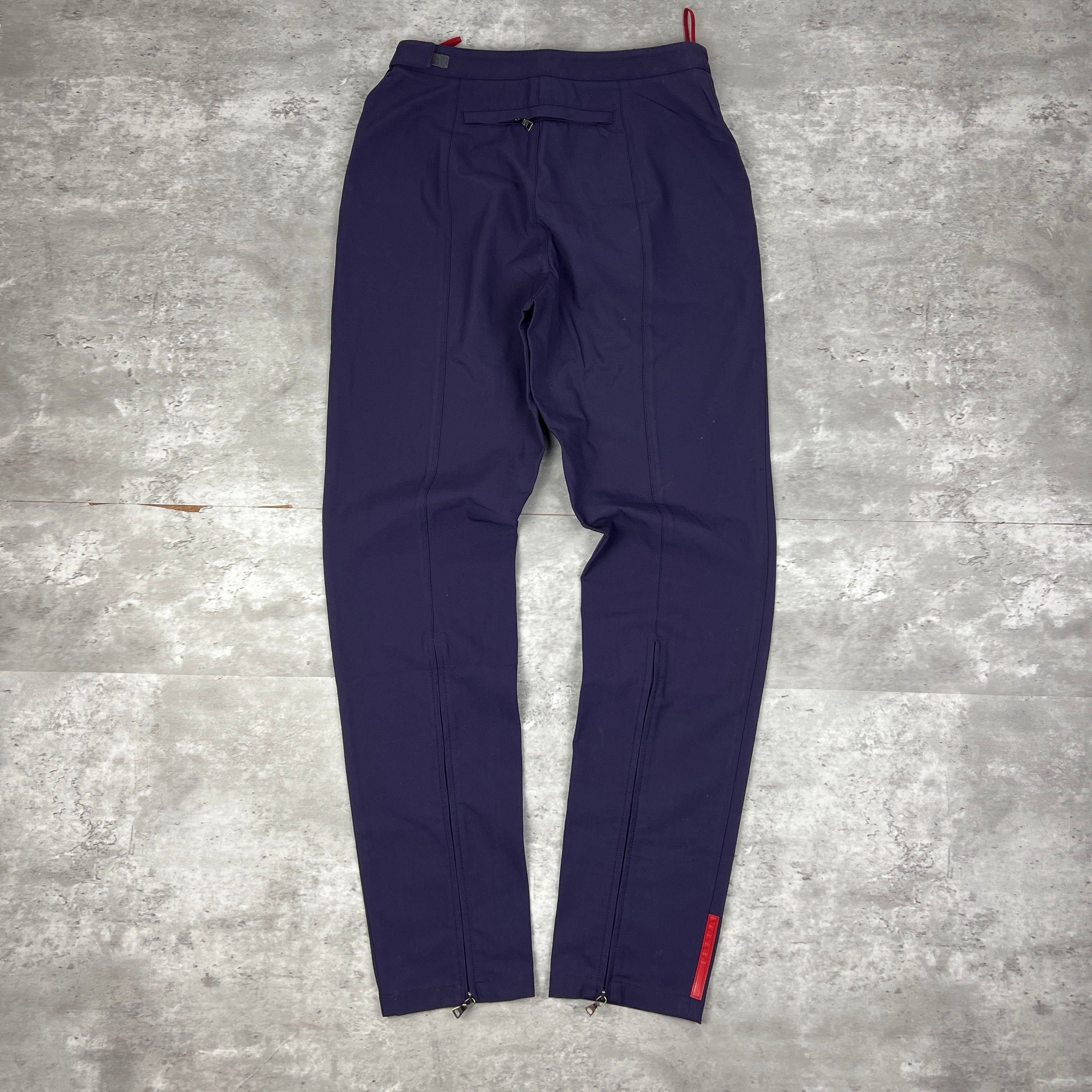Vintage Prada Linea Rossa Purple Technical Ski Trousers