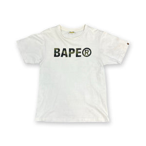 Vintage BAPE Pirate T-Shirt in white