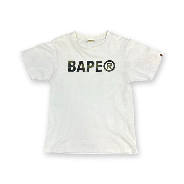Vintage BAPE Pirate T-Shirt in white